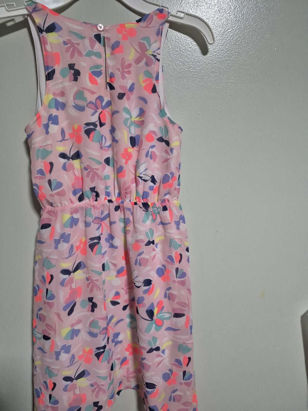 Tommy Hilfiger Pink Floral Sleeveless Casual Dress